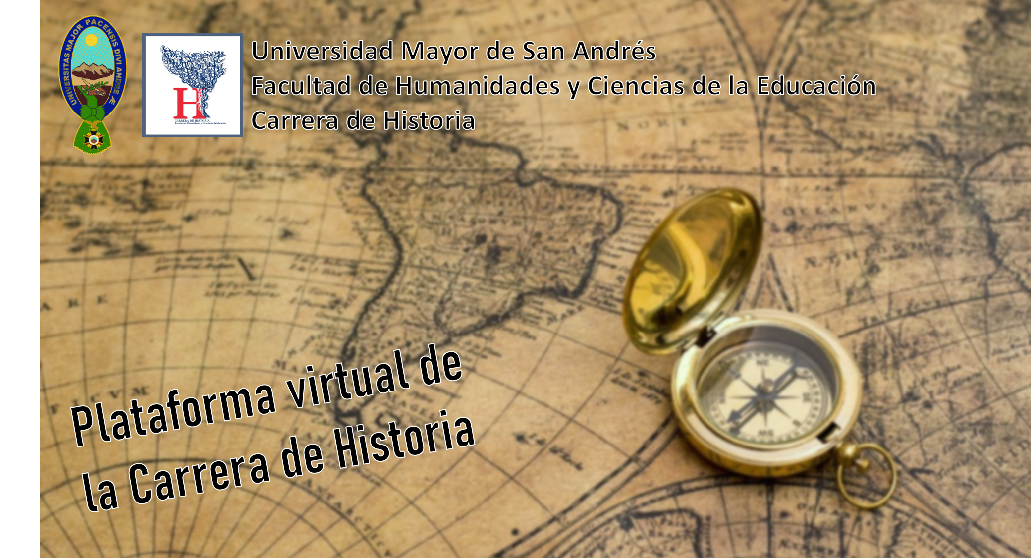 Bienvenido a la plataforma virtual de la Carrera de Historia.